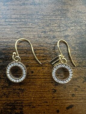 Coach Circle Drop earrings